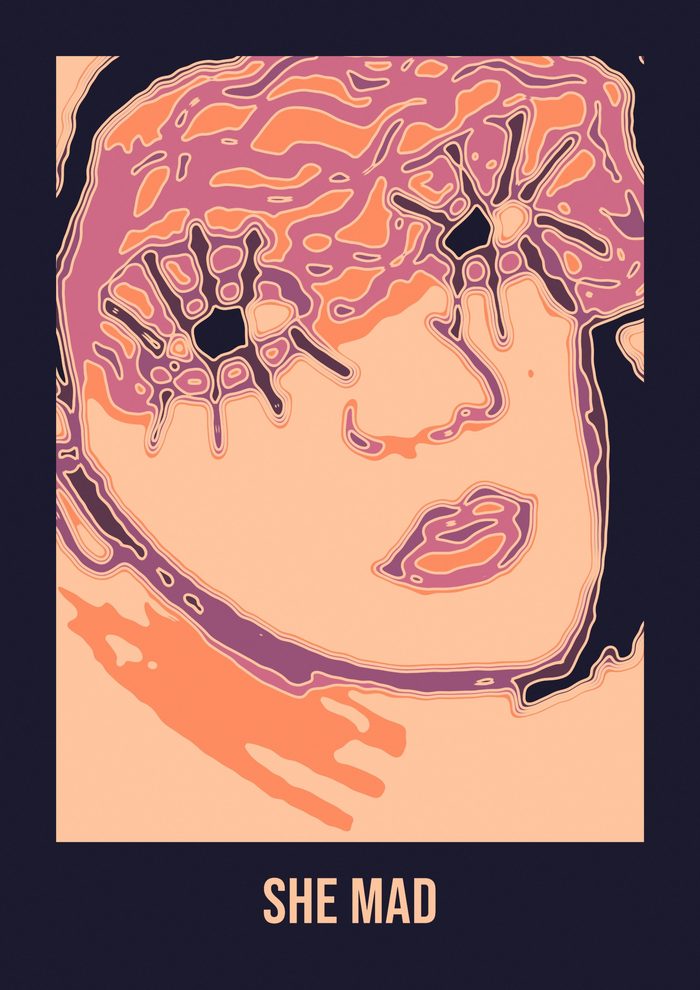 She Mad poster
